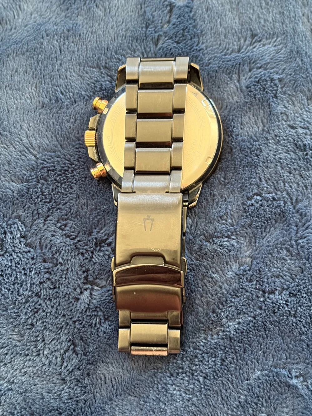Bulova Marine Star 98B302 Chronograph Watch New Battery